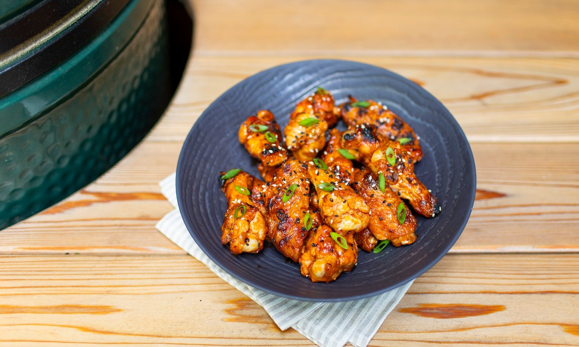 Grilled Gochujang Chicken Wings