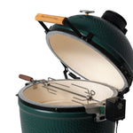 Rotisserie on open grill